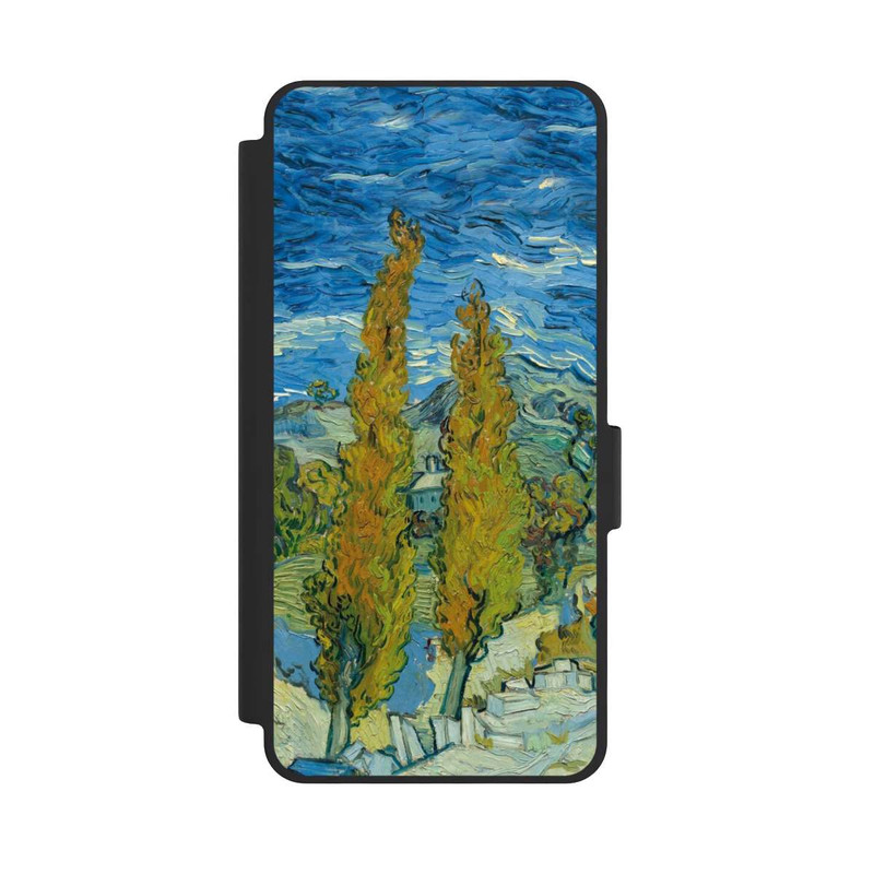 Galaxy S26 NIVOflip Two Poplars in the Alpilles near Saint-Rémy by Van Gogh