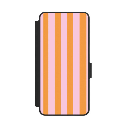 Samsung Galaxy S26 NIVOflip Orange And Pink Stripes