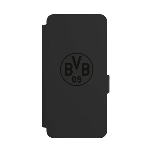Samsung Galaxy S26 NIVOflip BVB Logo Schwarz Transparent