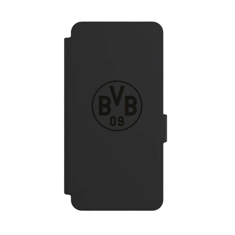 Galaxy S26 NIVOflip BVB Logo Schwarz Transparent
