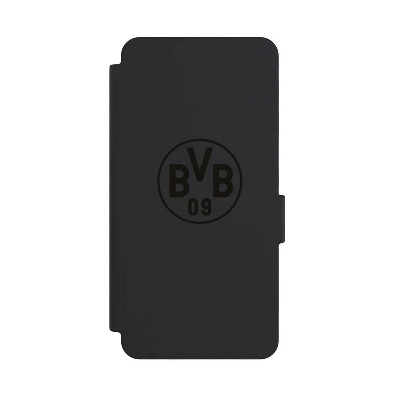 Galaxy S26 NIVOflip BVB Logo Schwarz Transparent