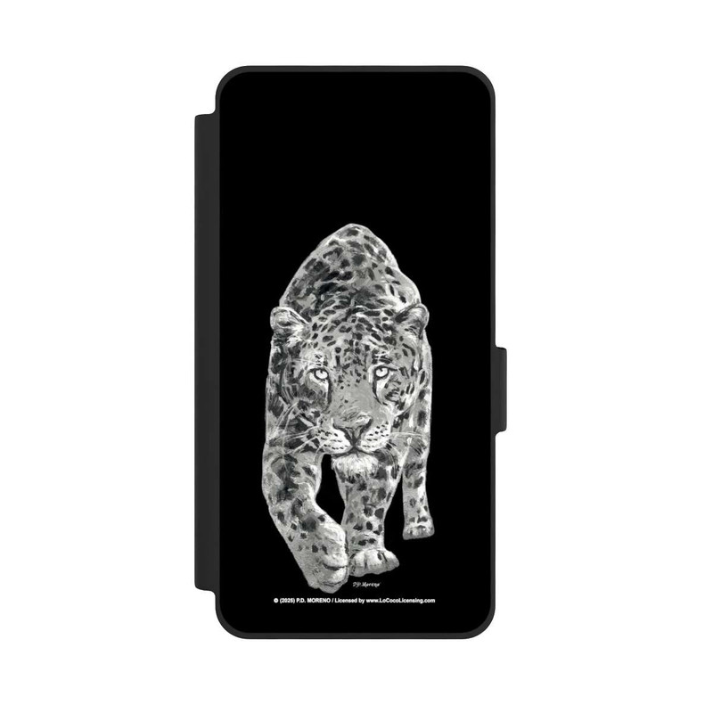 Galaxy S26 NIVOflip Leopard Schwarz