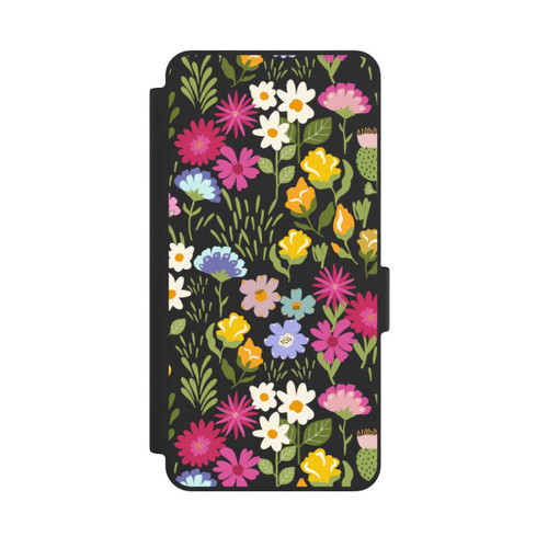 Samsung Galaxy S26 NIVOflip Bunte Sommerblumen Transparent