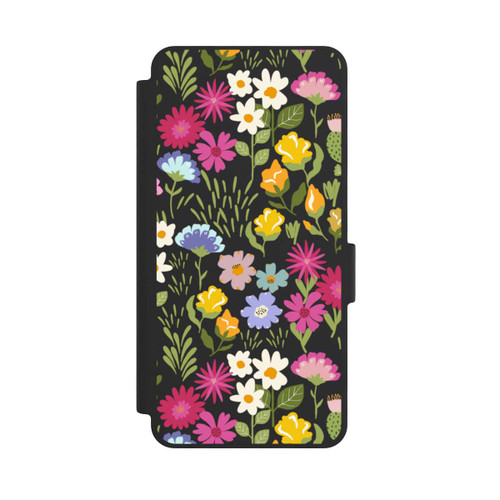 Samsung Galaxy S26 NIVOflip Bunte Sommerblumen Transparent