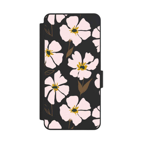 Samsung Galaxy S26 NIVOflip Simple Pastell Flowers Rose Transparent