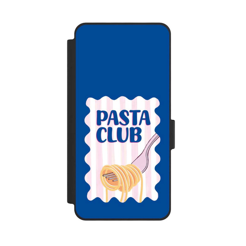 Galaxy S26 NIVOflip Pasta Club in Blue and Pink