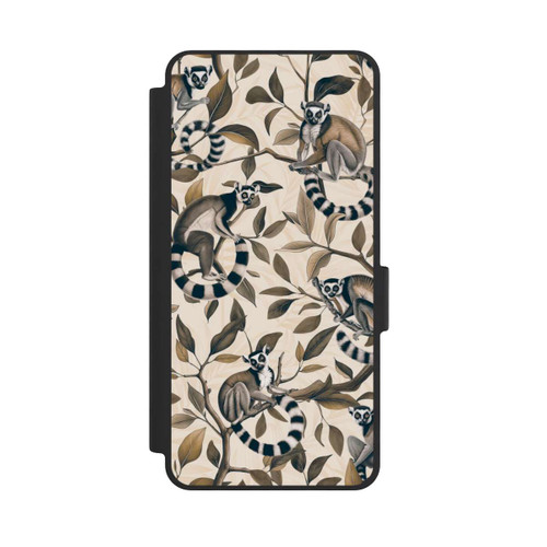 Samsung Galaxy S26 NIVOflip Lush Tropical Lemur Paradise