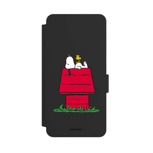 Samsung Galaxy S26 NIVOflip Snoopy and Woodstock Classic transparent