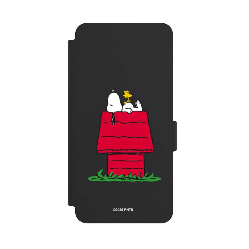 Galaxy S26 NIVOflip Snoopy and Woodstock Classic transparent