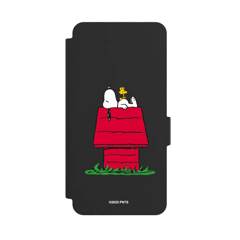 Galaxy S26 NIVOflip Snoopy and Woodstock Classic transparent