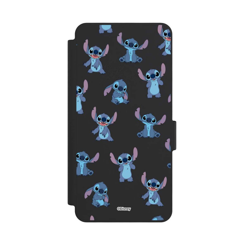 Galaxy S26 NIVOflip Stitch Faces Pattern Transparent