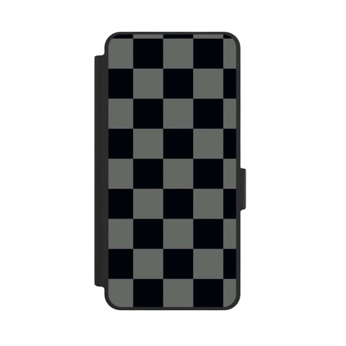 Samsung Galaxy S26 NIVOflip Schachbrett Schwarz Grau