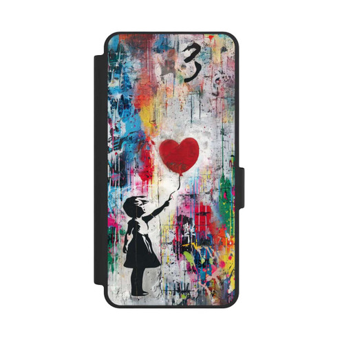 Samsung Galaxy S26 NIVOflip Balloon Girl Colorful