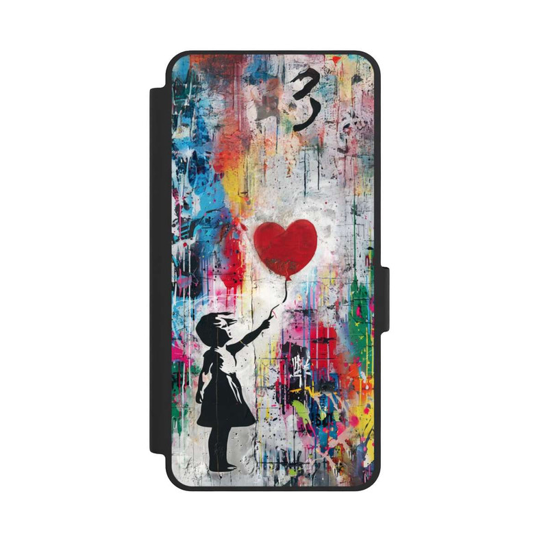 Galaxy S26 NIVOflip Balloon Girl Colorful