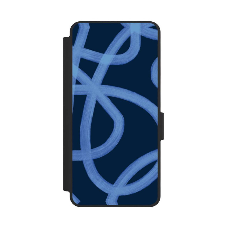 Galaxy S26 NIVOflip Laced Up Tones of Blue