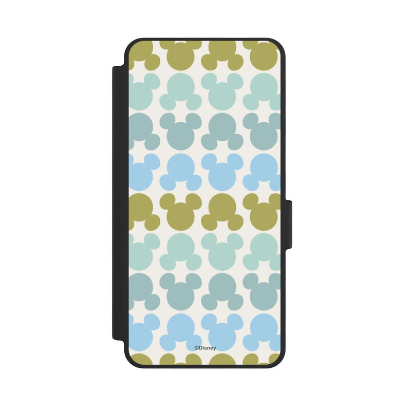 Galaxy S26 NIVOflip Disney Mickey Icon Pattern Green and Blue
