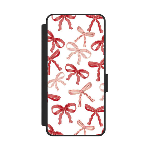 Samsung Galaxy S26 NIVOflip Red Bows Pattern