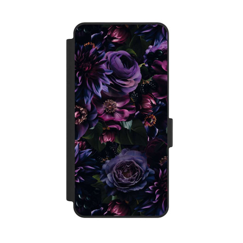 Samsung Galaxy S26 NIVOflip Dunkle Lila Blüten 