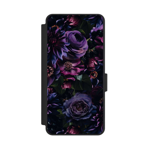 Samsung Galaxy S26 NIVOflip Dunkle Lila Blüten 