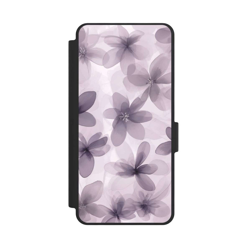 Galaxy S26 NIVOflip Fliederfarbenes Blumenmuster mit KI