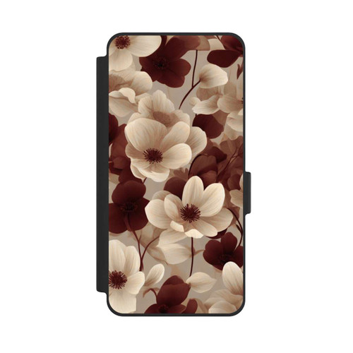 Samsung Galaxy S26 NIVOflip Naturfarbenes Blumenmuster mit KI