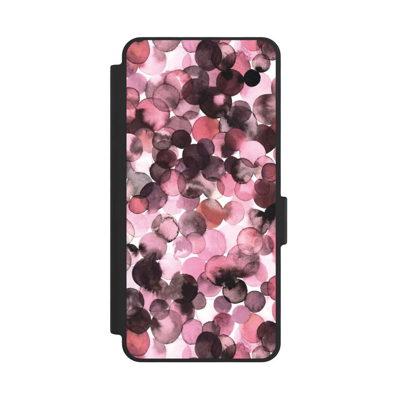 Galaxy S26 NIVOflip Purple Dots Watercolor