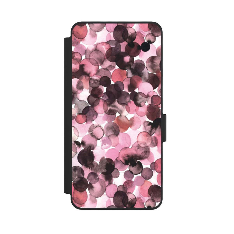 Galaxy S26 NIVOflip Purple Dots Watercolor