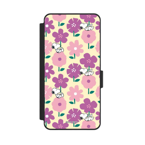 Samsung Galaxy S26 NIVOflip Peanuts Flower Pattern Yellow
