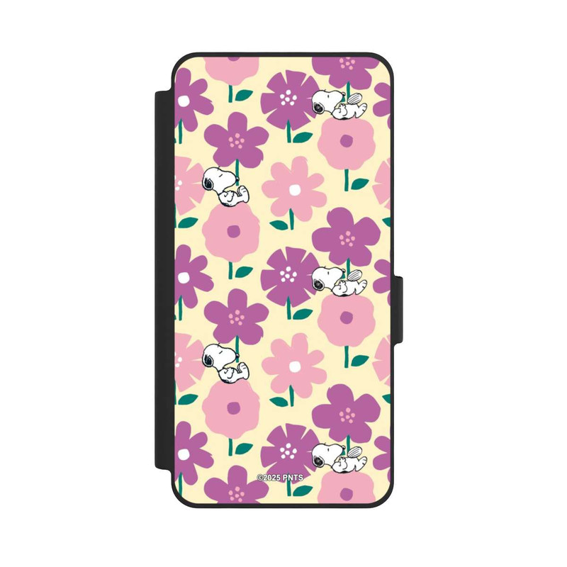 Galaxy S26 NIVOflip Peanuts Flower Pattern Yellow