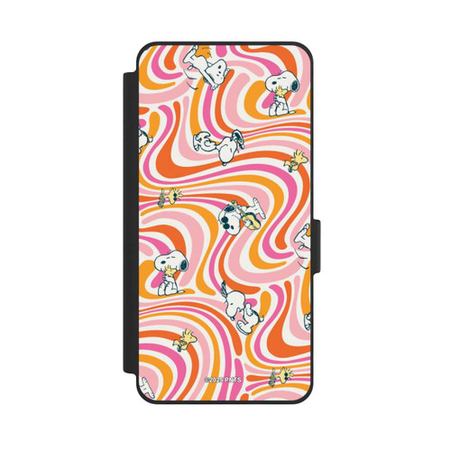 Samsung Galaxy S26 NIVOflip Peanuts Hippie Pattern Orange