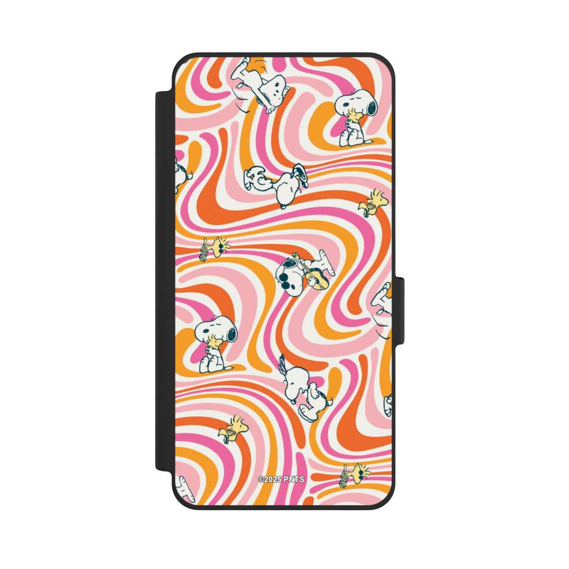 Galaxy S26 NIVOflip Peanuts Hippie Pattern Orange