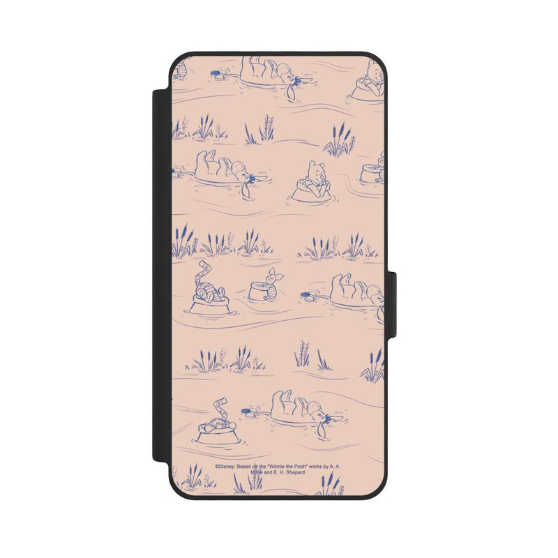 Galaxy S26 NIVOflip Winnie l'Ourson Pont Rose à Motif Céramique