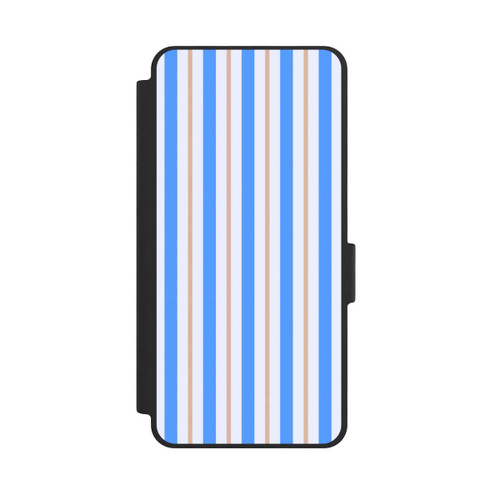 Samsung Galaxy S26 NIVOflip Stripes Blue Beige