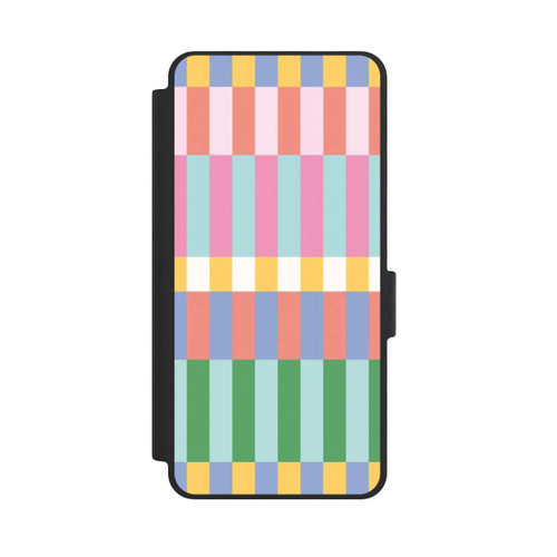 Samsung Galaxy S26 NIVOflip Checked Theme Pastel