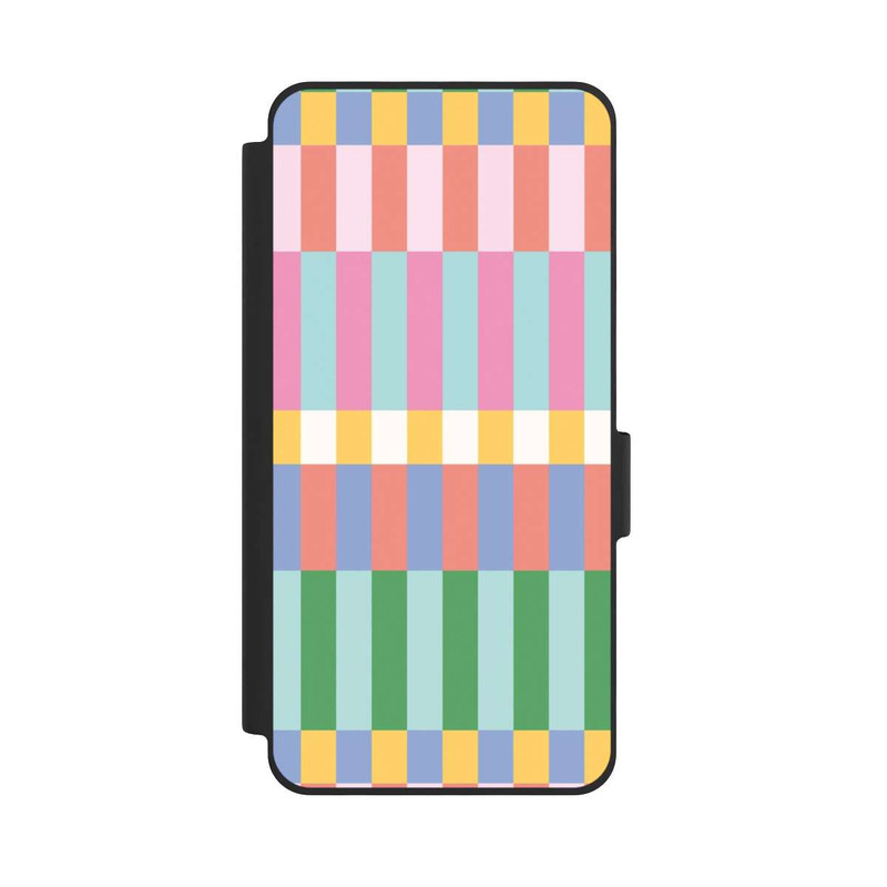 Galaxy S26 NIVOflip Checked Theme Pastel