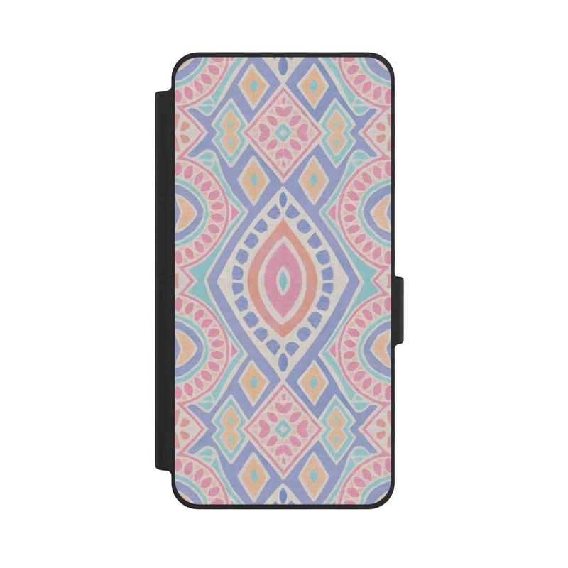 Galaxy S26 NIVOflip Boho Geometric Mosaic Intricate Tribal Design