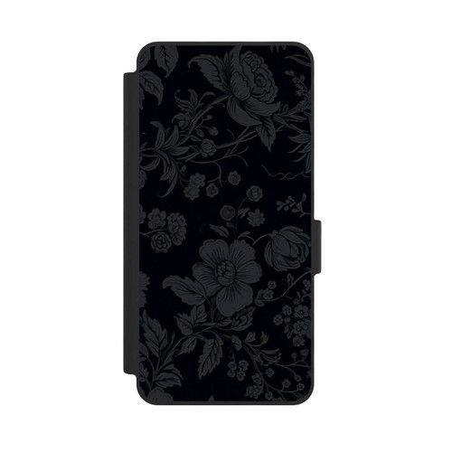 Samsung Galaxy S26 NIVOflip Dunkle Blumen Vintageoptik