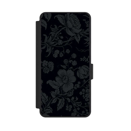Samsung Galaxy S26 NIVOflip Dunkle Blumen Vintageoptik