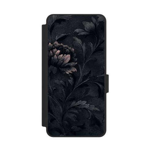 Samsung Galaxy S26 NIVOflip Dunkles Blumenmuster Vintage