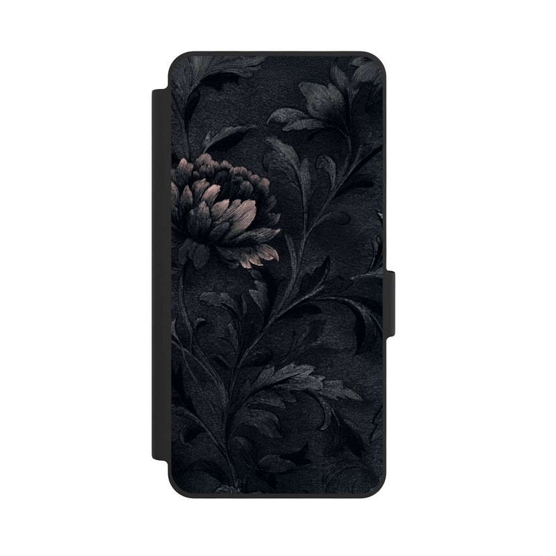 Galaxy S26 NIVOflip Flower Pattern Dark Vintage