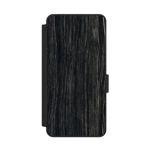 Samsung Galaxy S26 NIVOflip Texture du Bois Foncé
