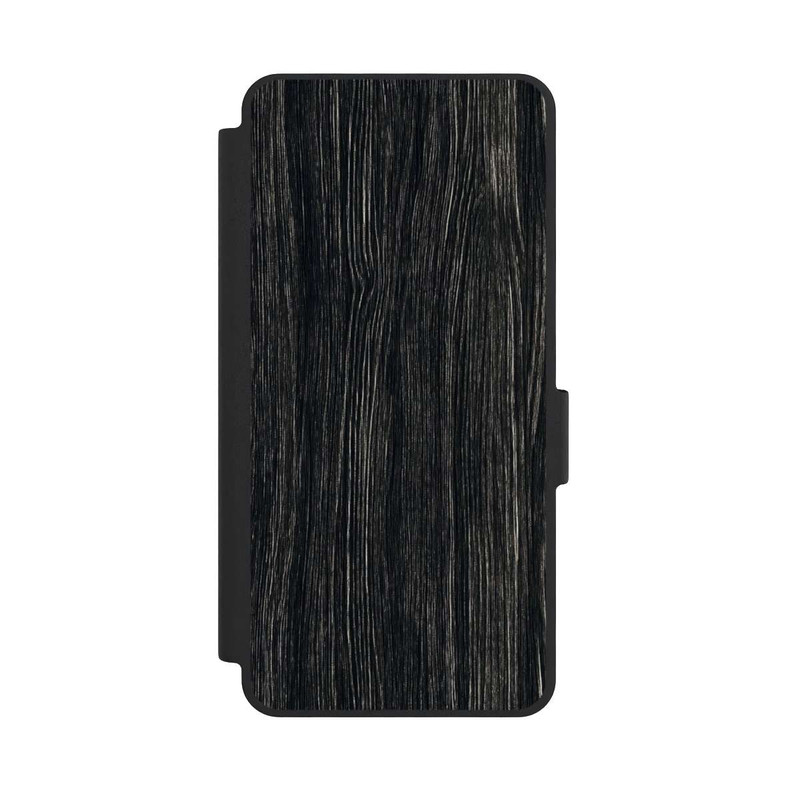 Galaxy S26 NIVOflip Texture du Bois Foncé
