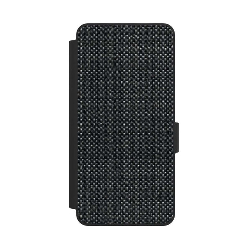 Samsung Galaxy S26 NIVOflip Tissu Noir Abstrait