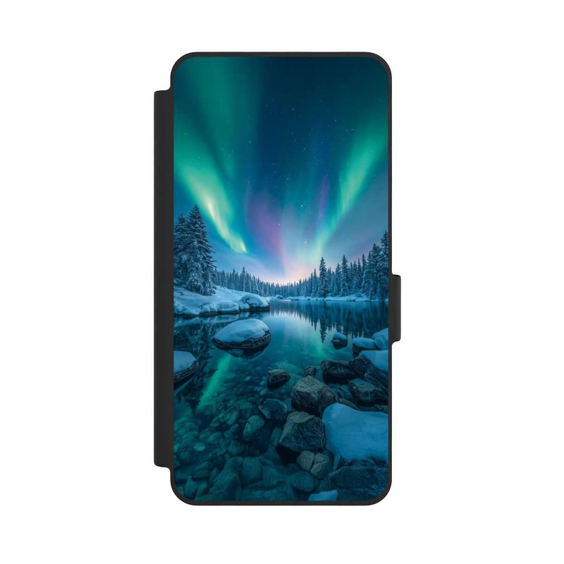 Galaxy S26 NIVOflip Aurores boréales Briller avec IA