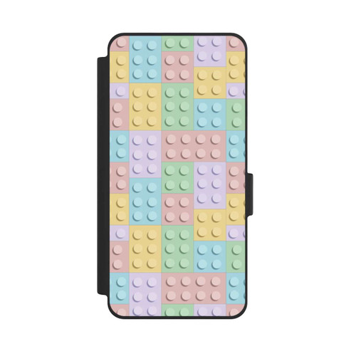 Samsung Galaxy S26 NIVOflip Buntes Blockmuster