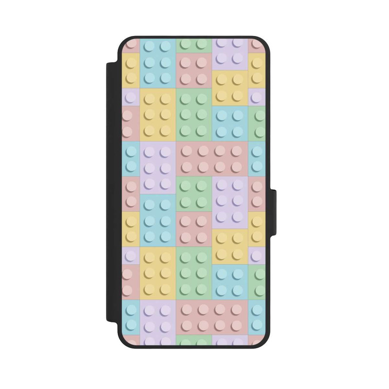 Galaxy S26 NIVOflip Buntes Blockmuster