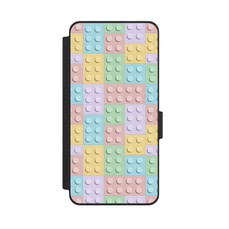 Galaxy S26 NIVOflip Buntes Blockmuster