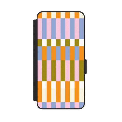 Samsung Galaxy S26 NIVOflip Thème à Carreaux Colorés et Audacieux