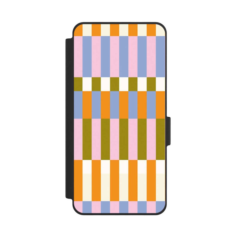 Galaxy S26 NIVOflip Thème à Carreaux Colorés et Audacieux