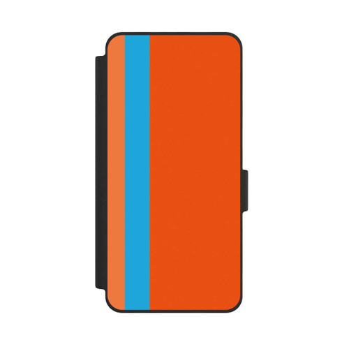 Samsung Galaxy S26 NIVOflip Streifen Orange Blau